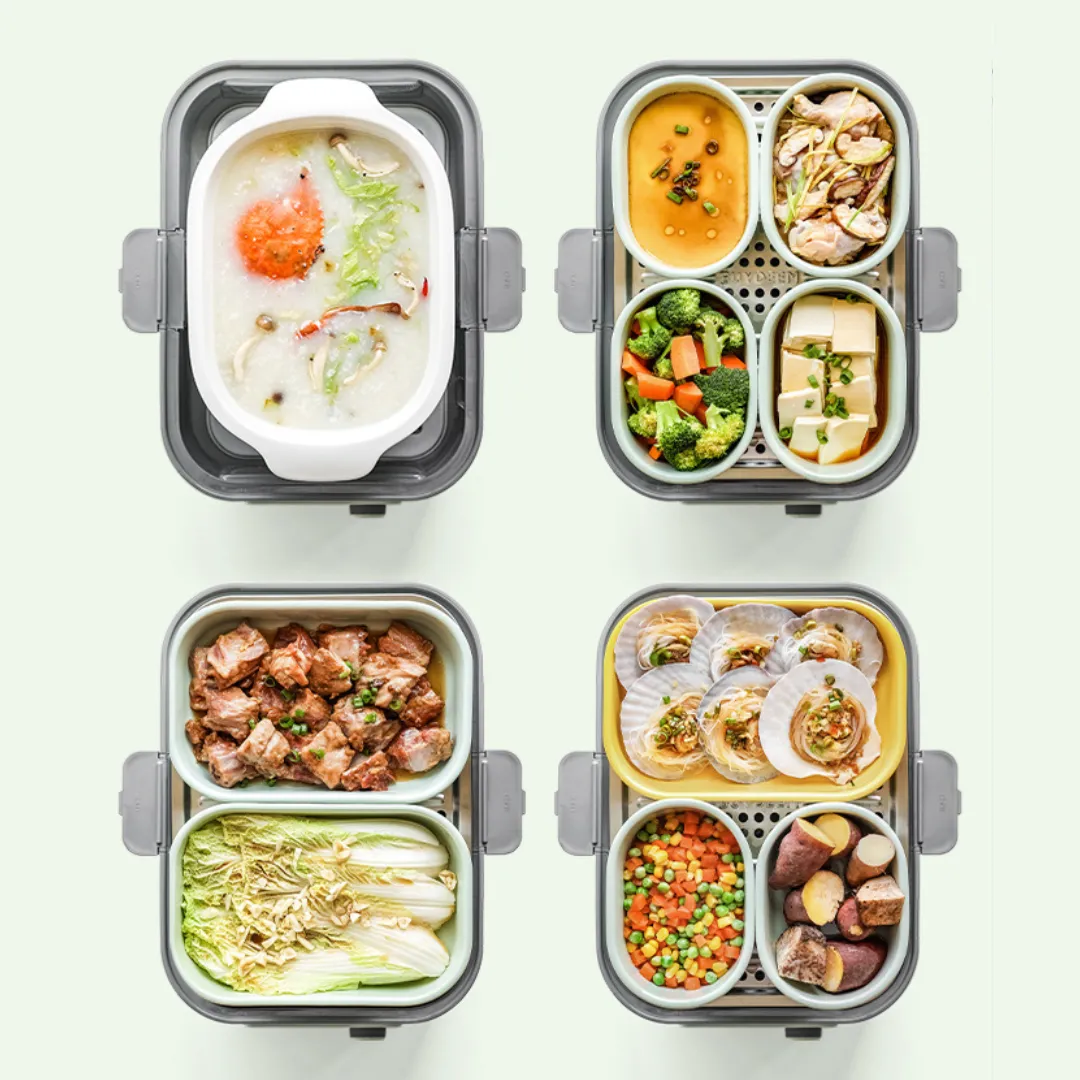 G67 Electric Food Steamer with Ceramic Cocotte - Bundle Offer