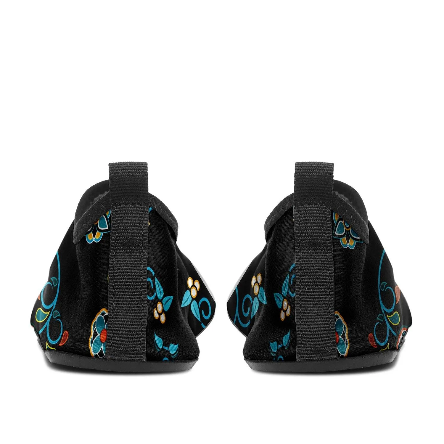 Ocean Bloom Kid's Sockamoccs Slip On Shoes