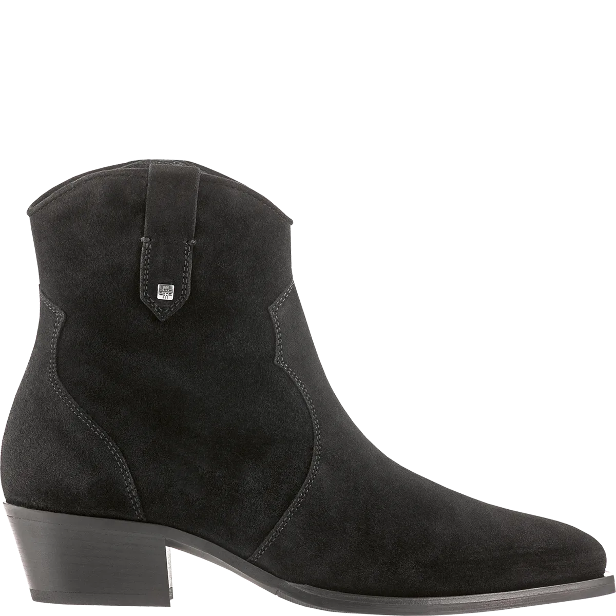 Tate Cowboy Style Boots Black